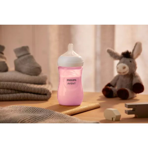 Philips Avent Fles Natural Response Roze 260ml 