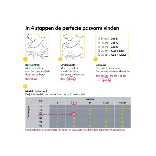 Medela Hands-Free™ Kolfbeha Wit L