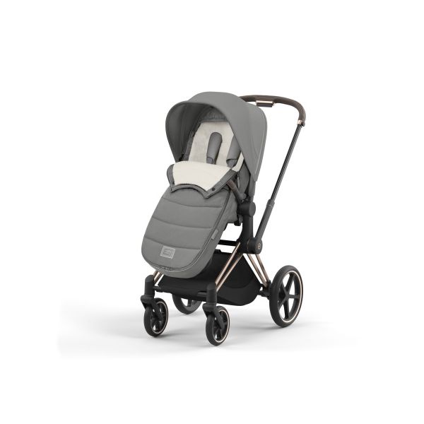 Cybex Platinum Footmuff Mirage Grey - Dark Grey Cybex Platinum Footmuff Mirage Grey - Dark Grey