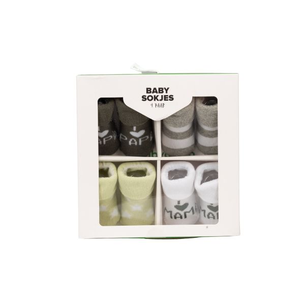 BD Collection Sokjes 4-Pack Multi Green