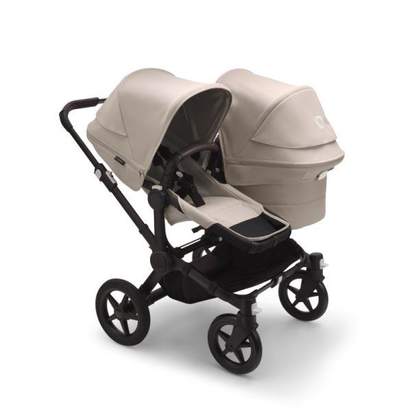 Bugaboo Donkey 5 Duo Complete Black Desert Taupe - Desert Taupe Bugaboo Donkey 5 Duo Complete Black Desert Taupe - Desert Taupe