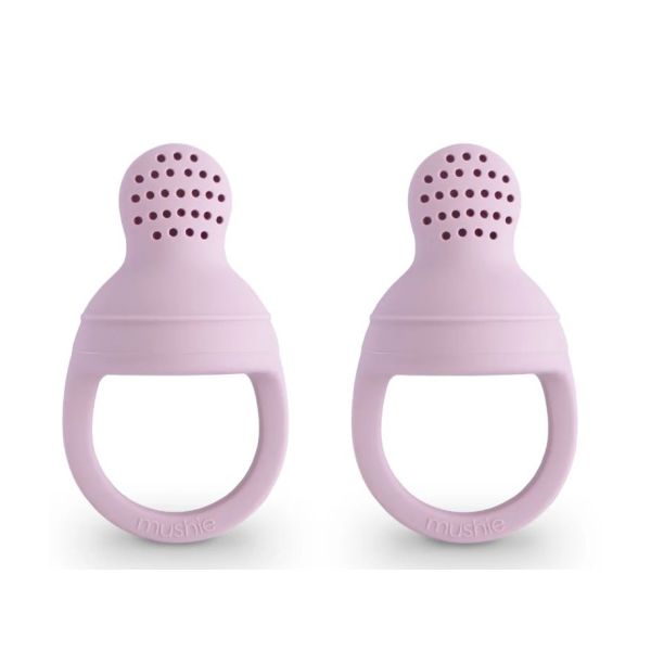 Mushie Fresh Food Feeder Soft Lilac (2 stuks) Mushie Fresh Food Feeder Soft Lilac (2 stuks)
