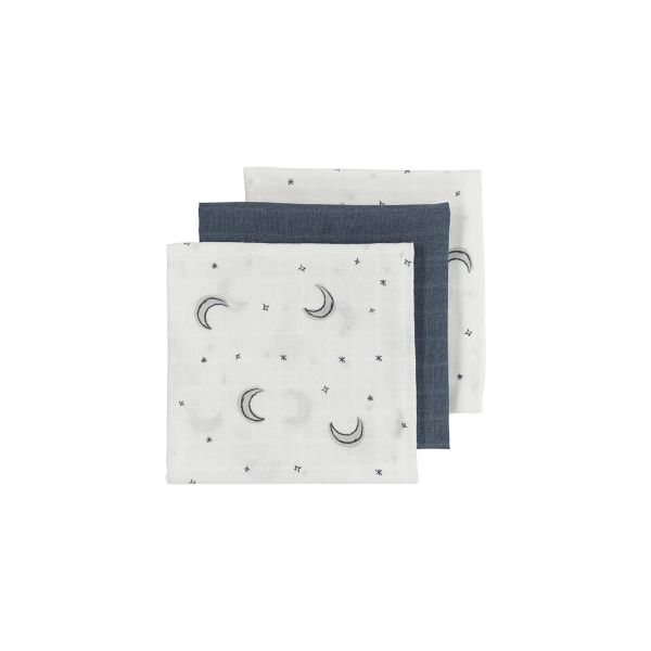Meyco Multidoek tetra Moon Indigo 70 x 70 cm 3-Pack Meyco Multidoek tetra Moon Indigo 70 x 70 cm 3-Pack