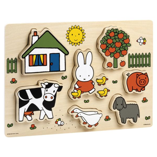 Bambolino Puzzel Hout Nijntje 12mnd+ Bambolino Puzzel Hout Nijntje 12mnd+