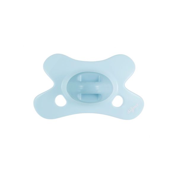 Difrax Fopspeen Uni Edelsteen Blue Topaz Naturel 0-6mnd
