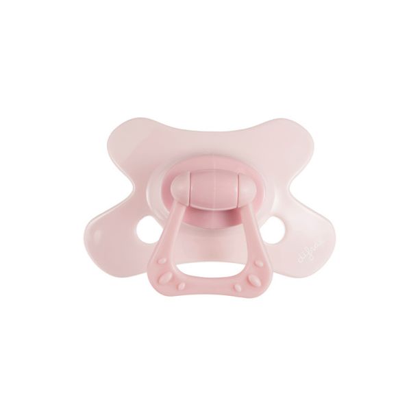 Difrax Fopspeen Uni Edelsteen Pink Opal Naturel 6mnd+ Difrax Fopspeen Uni Edelsteen Pink Opal Naturel 6mnd+