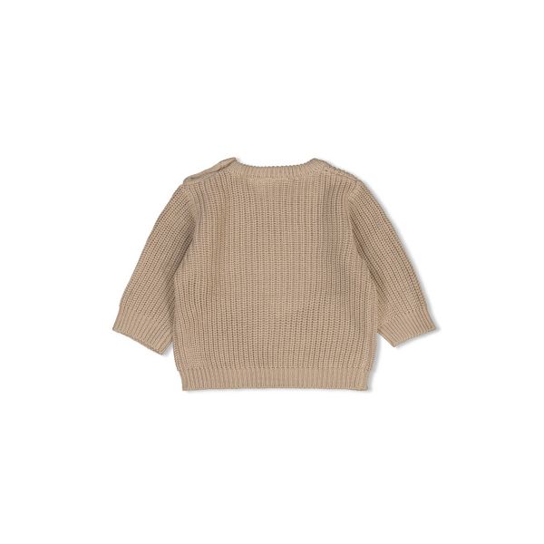 Feetje Sweater Gebreid The Magic is in You Taupe 56 Feetje Sweater Gebreid The Magic is in You Taupe 56