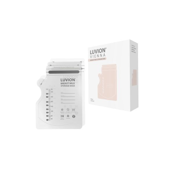 Luvion Moedermelk Bewaarzakjes - 60 Stuks - 250 ml Luvion Moedermelk Bewaarzakjes - 60 Stuks - 250 ml