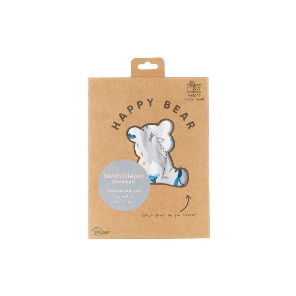 HappyBear Zwemluier Klittenband Sea Animals HappyBear Zwemluier Klittenband Sea Animals