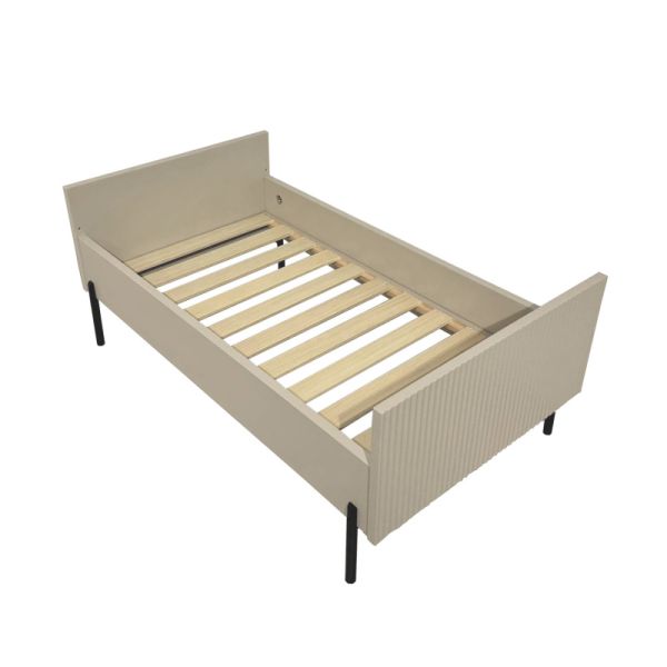 TWF Ledikant 70 x 140 Waves Clay