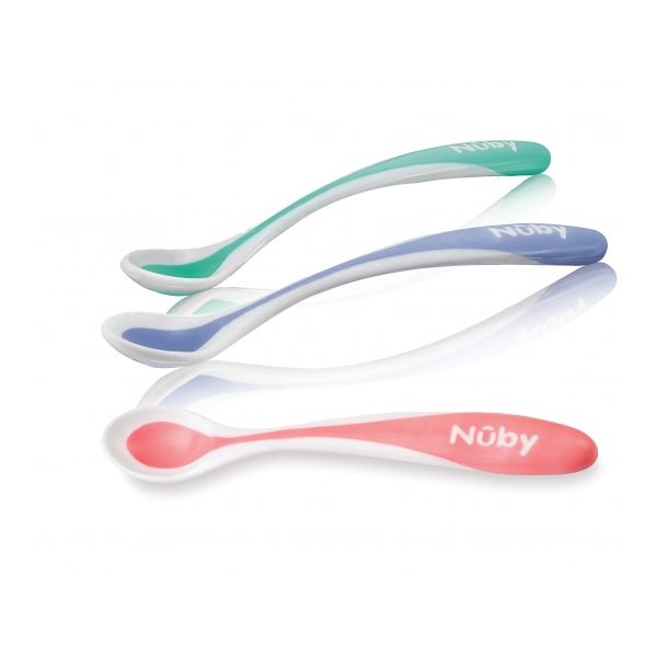 Nûby Thermo Lepeltje 4mnd+ (2 stuks)