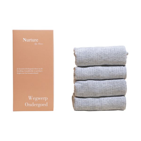 Nurture by Mama Wegwerp Ondergoed - 6 Stuks Nurture by Mama Wegwerp Ondergoed - 6 Stuks