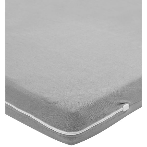 Meyco Campingbed Matrashoes - 60 x 120 cm - Jersey - Grijs