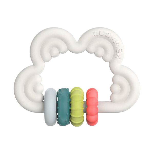 Suavinex Bijtring - Stage 3 - Silicone - Cloud Suavinex Bijtring - Stage 3 - Silicone - Cloud
