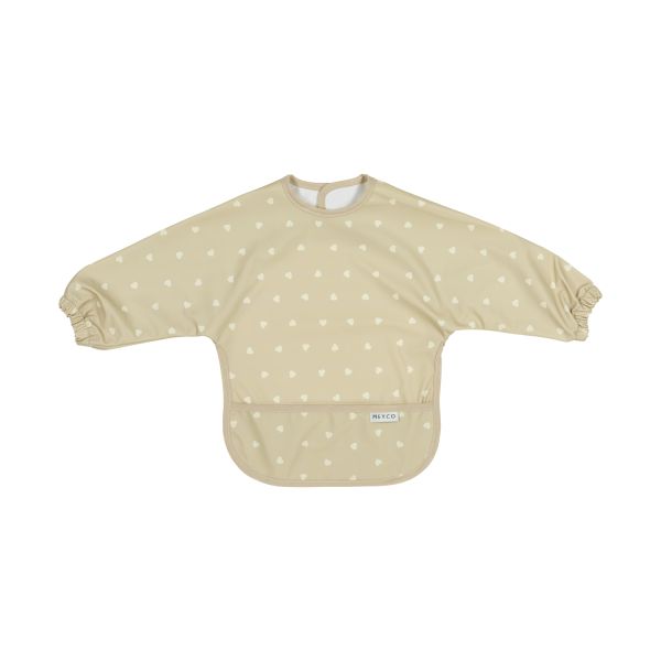 Meyco Mouwslab - Sweet Heart Sand/Soft Sand Meyco Mouwslab - Sweet Heart Sand/Soft Sand