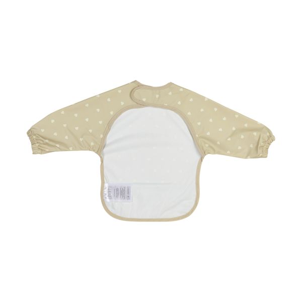 Meyco Mouwslab - Sweet Heart Sand/Soft Sand Meyco Mouwslab - Sweet Heart Sand/Soft Sand