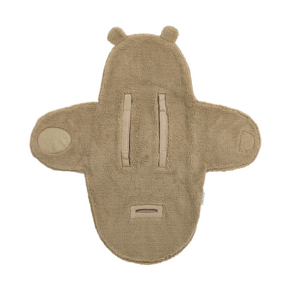 Meyco Bear Wikkeldeken - Teddy - Warm Brown Meyco Bear Wikkeldeken - Teddy - Warm Brown