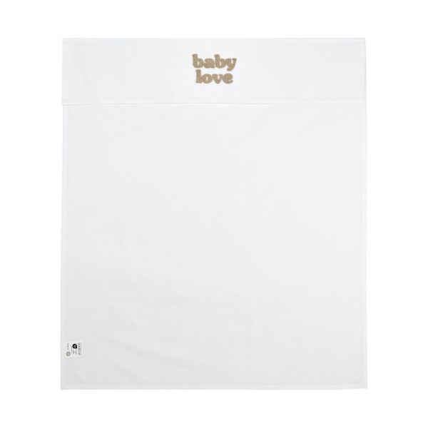 Meyco Baby Wieglaken Baby Love Sand Melange 75 x 100 cm