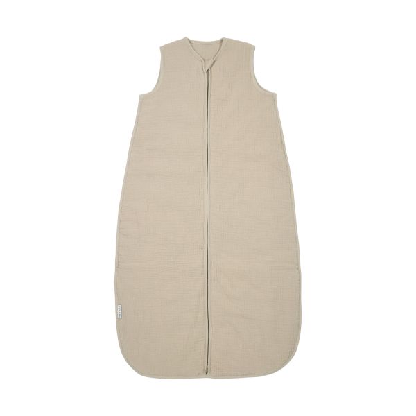 Meyco Baby Slaapzak tetra Gevoerd Uni Pre-Washed Sand 110 cm Meyco Baby Slaapzak tetra Gevoerd Uni Pre-Washed Sand 110 cm