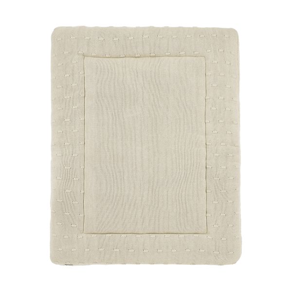 Meyco Baby Knots Parklegger - 77 x 97 cm - Soft Sand Meyco Baby Knots Parklegger - 77 x 97 cm - Soft Sand