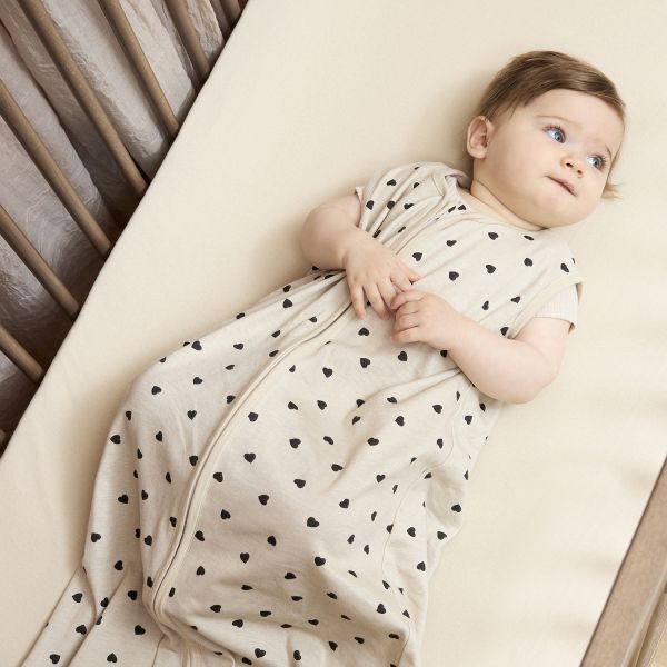 Meyco Baby Uni Hoeslaken Ledikant - 60 x 120 cm - Jersey - Soft Sand Meyco Baby Uni Hoeslaken Ledikant - 60 x 120 cm - Jersey - Soft Sand