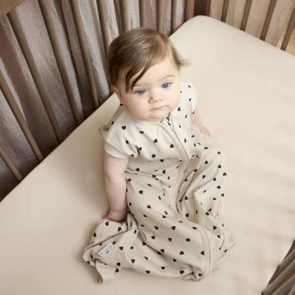 Meyco Baby Uni Hoeslaken Ledikant- 2 Stuks - 60 x 120 cm - Jersey - Soft Sand Meyco Baby Uni Hoeslaken Ledikant- 2 Stuks - 60 x 120 cm - Jersey - Soft Sand