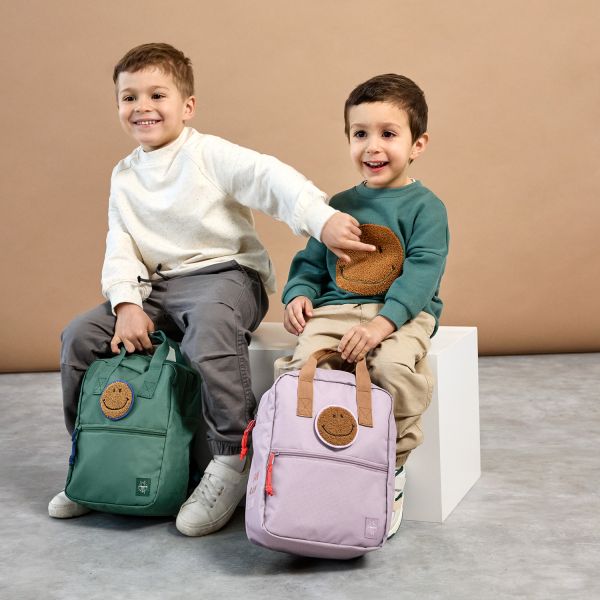 Lässig Little Gang Mini Backpack Square - Lilac Lässig Little Gang Mini Backpack Square - Lilac