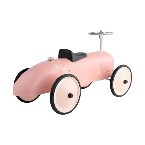 Little Dutch Retro Loopauto - Roze