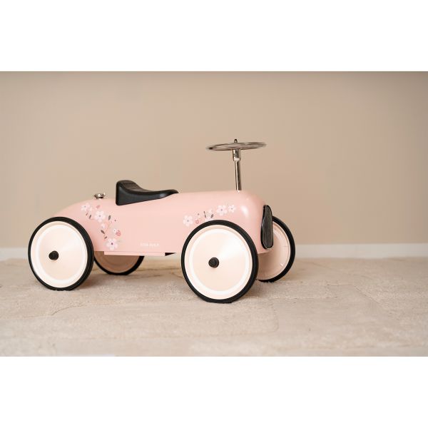 Little Dutch Retro Loopauto - Roze