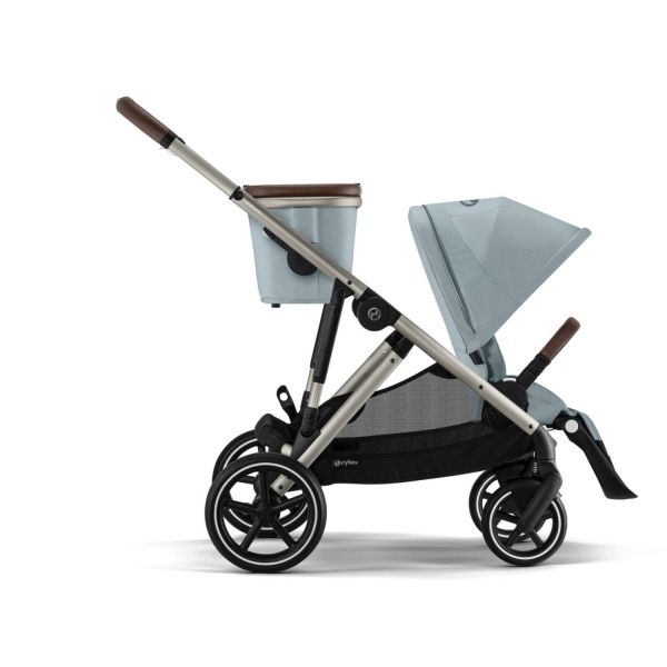 Cybex Gazelle S 2-in-1 Tweelingwagen - Stormy Blue Cybex Gazelle S 2-in-1 Tweelingwagen - Stormy Blue