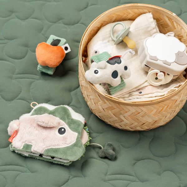 Done By Deer Sensory Baby Book - Tiny Farm - Colour Mix
