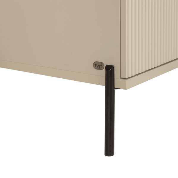 TWF Commode XL 3 Laden 1 Deur Waves Clay