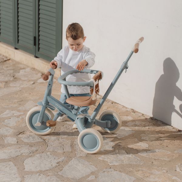 Little Dutch 4-in-1 Driewieler - Blue Little Dutch 4-in-1 Driewieler - Blue