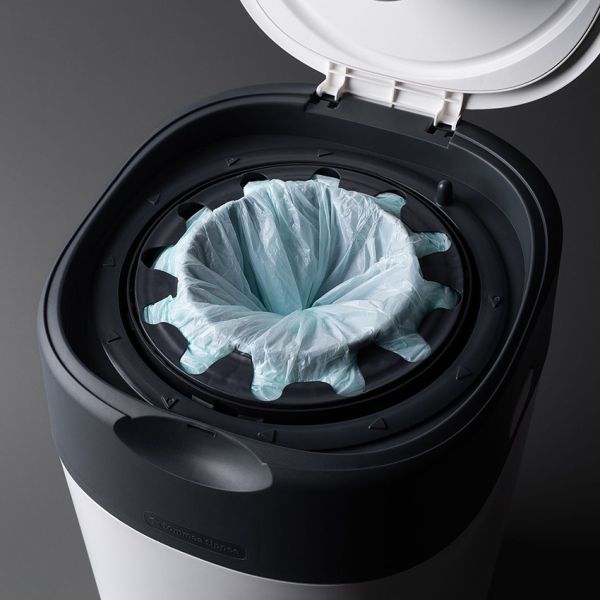 Tommee Tippee Sangenic Luieremmer Twist&Click Incl. 1 Navulling - White Tommee Tippee Sangenic Luieremmer Twist&Click Incl. 1 Navulling - White