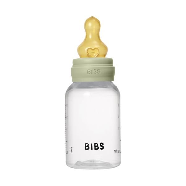 BIBS Fles - Slow Flow - 150 ml - Latex - Sage BIBS Fles - Slow Flow - 150 ml - Latex - Sage
