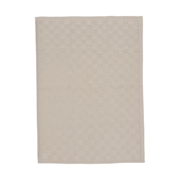 Jollein Deken Ledikant - Box Knit - 100 x 150 cm - Warm Sand Jollein Deken Ledikant - Box Knit - 100 x 150 cm - Warm Sand