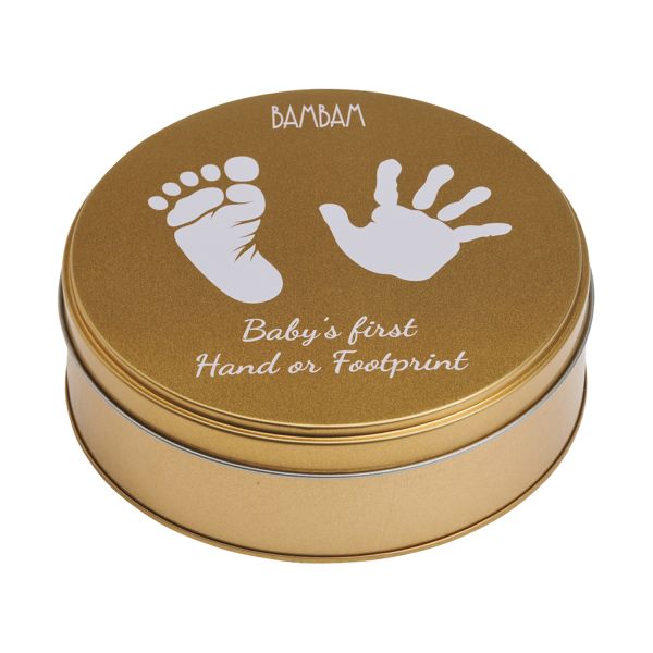 BamBam Hand- en Voetafdruk Set - 15 cm - Goud BamBam Hand- en Voetafdruk Set - 15 cm - Goud
