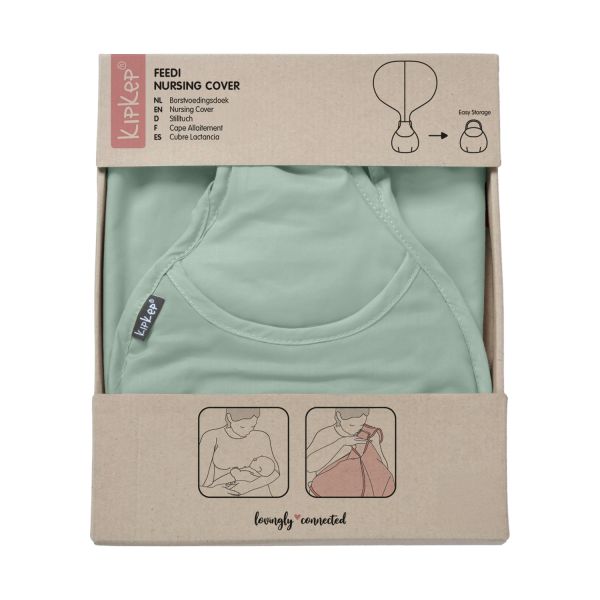 KipKep Feedi Voedingsdoek - Pale Green