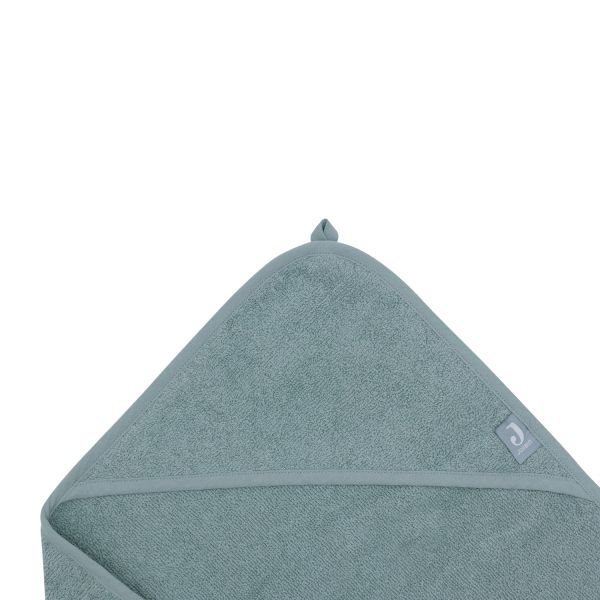 Jollein Badcape Uni - Badstof - 100x100 cm - Sea Green Jollein Badcape Uni - Badstof - 100x100 cm - Sea Green