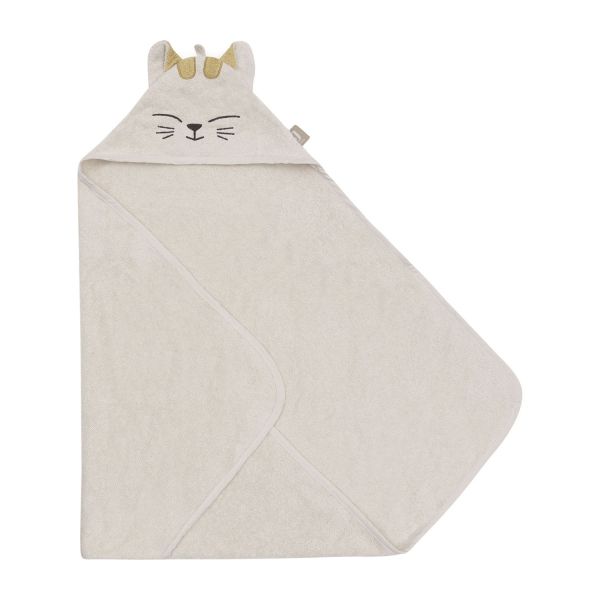 Jollein Badcape Dier - Badstof - 75x75 cm - Charlie