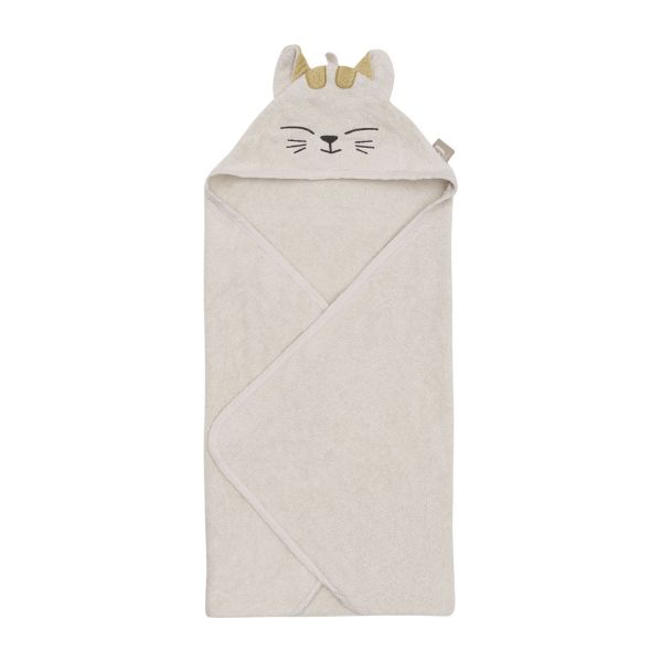 Jollein Badcape Dier - Badstof - 75x75 cm - Charlie