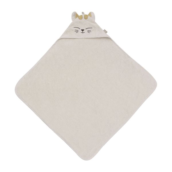 Jollein Badcape Dier - Badstof - 75x75 cm - Charlie