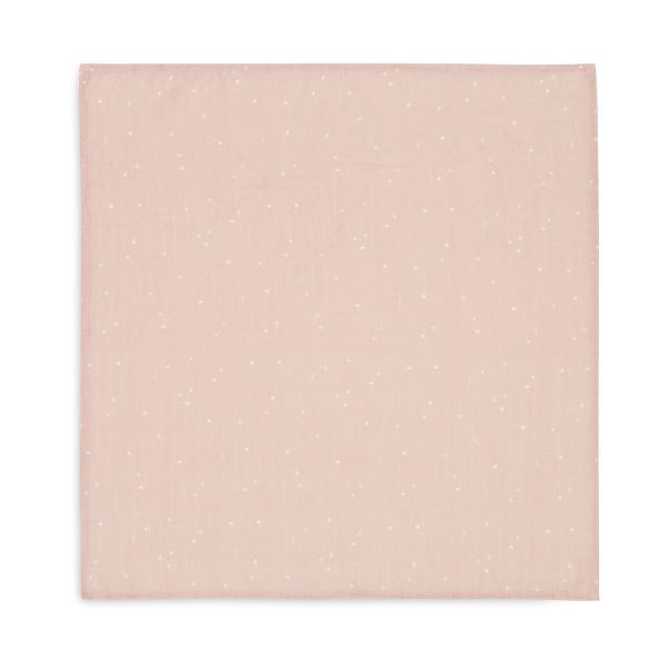 Jollein Twinkling Small Multidoek - 3 Pack - 70 x 70 cm - tetra - Wild Rose