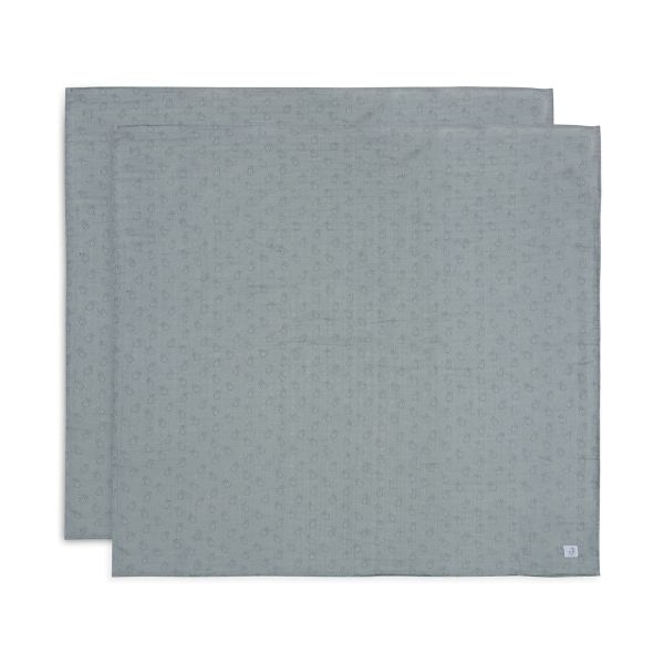 Jollein Miffy Silhouettes Large Multidoek - 2 Pack - 115 x 115 cm - tetra - Sea Green Jollein Miffy Silhouettes Large Multidoek - 2 Pack - 115 x 115 cm - tetra - Sea Green