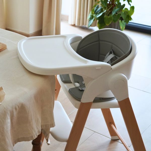 Bo jungle Grow With Me High Chair - Pure White