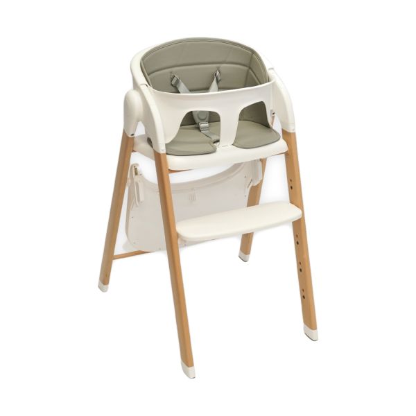 Bo jungle Grow With Me High Chair - Pure White