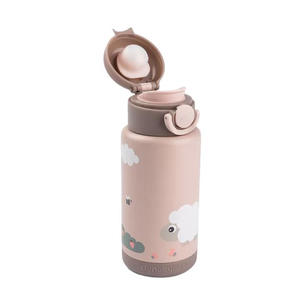 Done by Deer Thermo Fles - Tiny Farm - Powder - 340 ml Done by Deer Thermo Fles - Tiny Farm - Powder - 340 ml