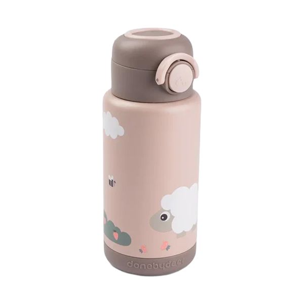 Done by Deer Thermo Fles - Tiny Farm - Powder - 340 ml Done by Deer Thermo Fles - Tiny Farm - Powder - 340 ml