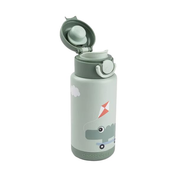 Done by Deer Thermo Fles - Playground - Groen - 340 ml Done by Deer Thermo Fles - Playground - Groen - 340 ml