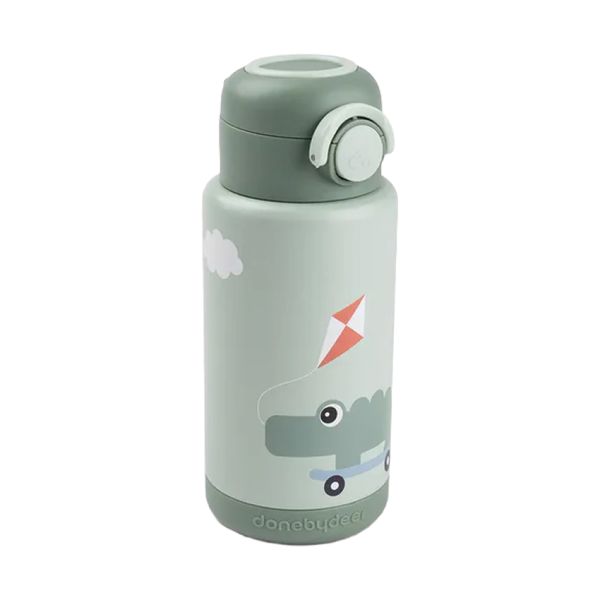 Done by Deer Thermo Fles - Playground - Groen - 340 ml Done by Deer Thermo Fles - Playground - Groen - 340 ml